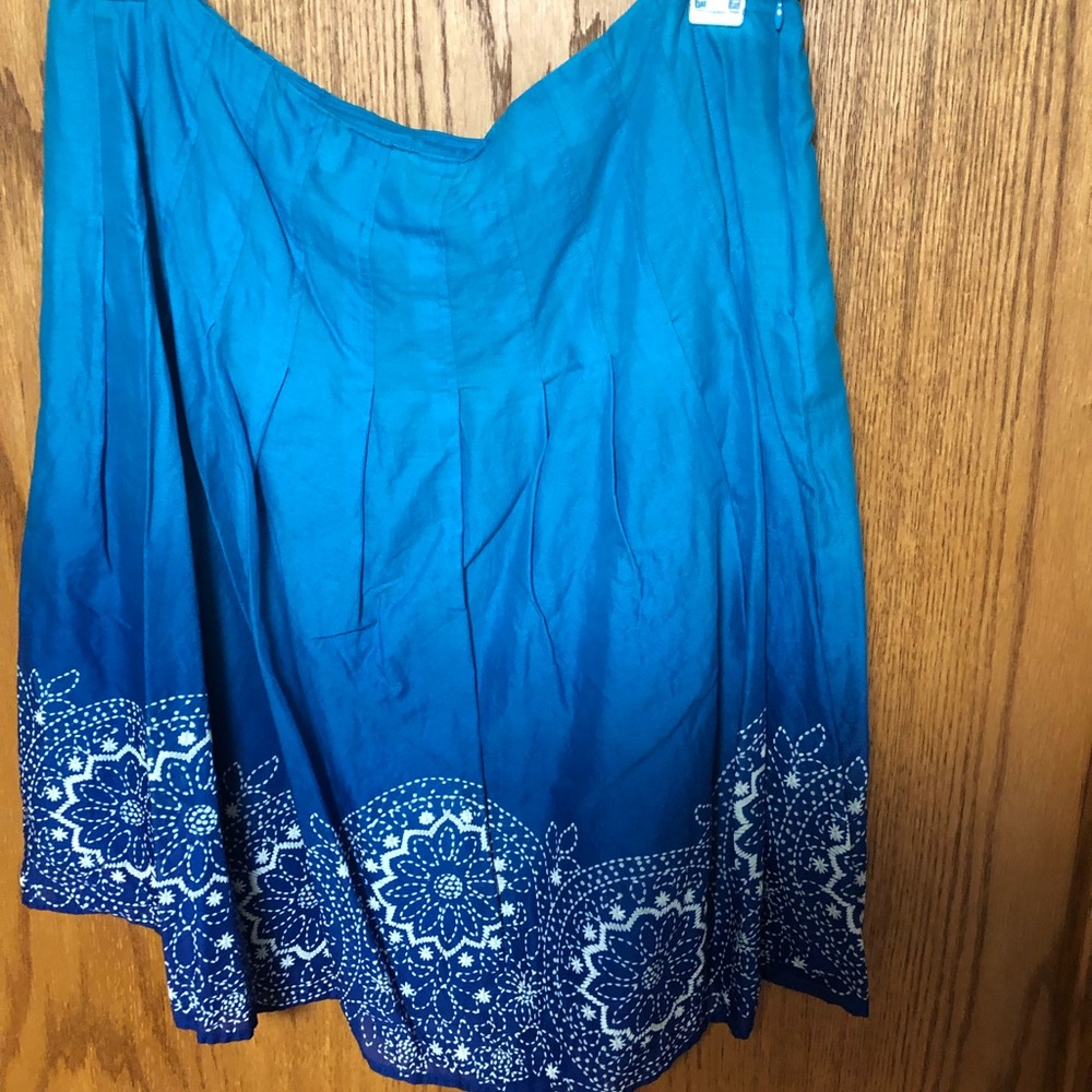 Beautiful sky blue skirt